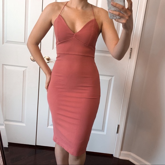 Forever 21 Dresses & Skirts - Pink/Mauve Spaghetti Strap Dress